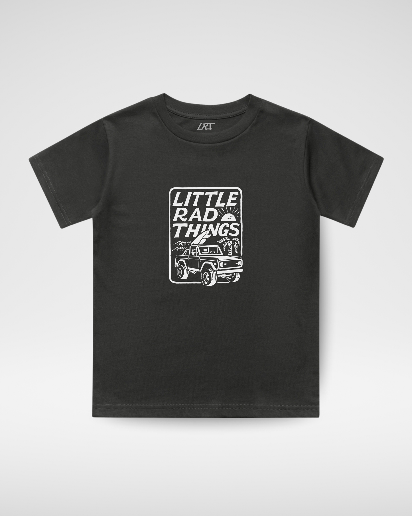 THE BRONCO LITTLE RAD THINGS TEE - COAL