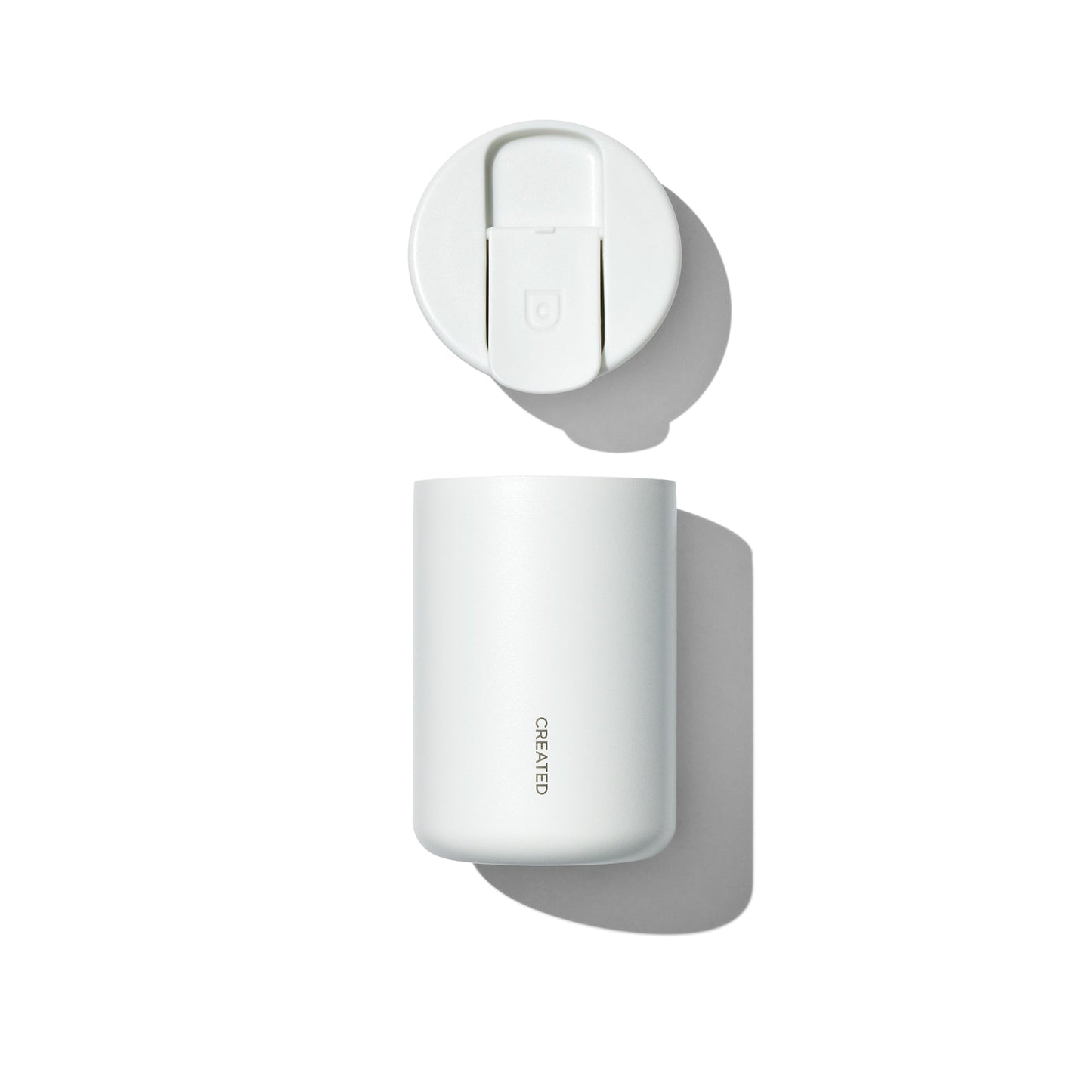 8oz Nomad Flip Tumbler - White