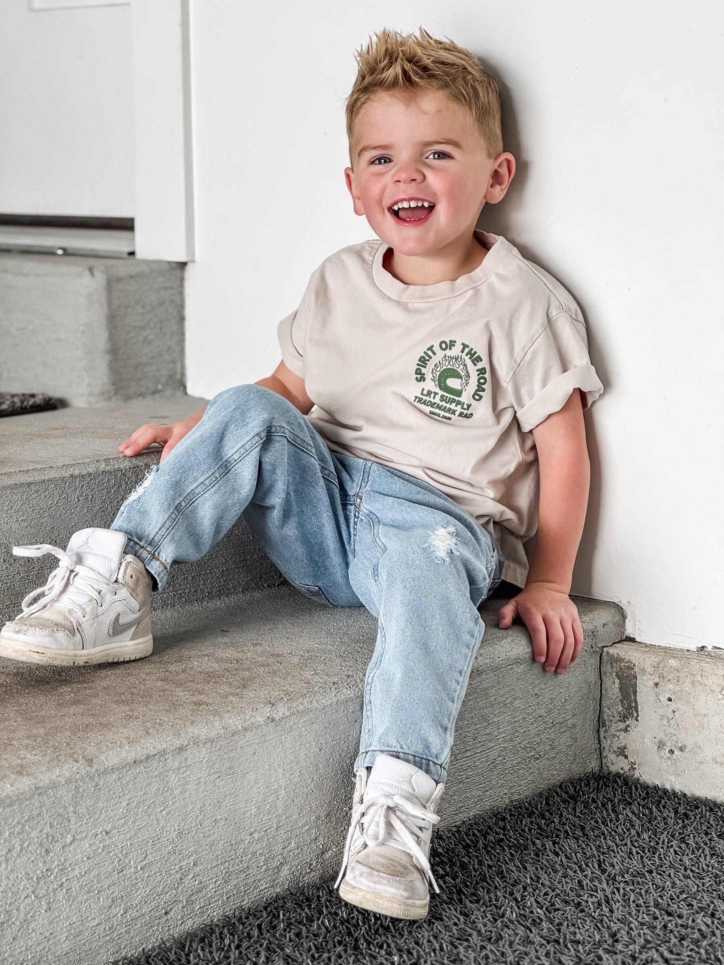 THE SPIRIT RIDER TEE - BONE