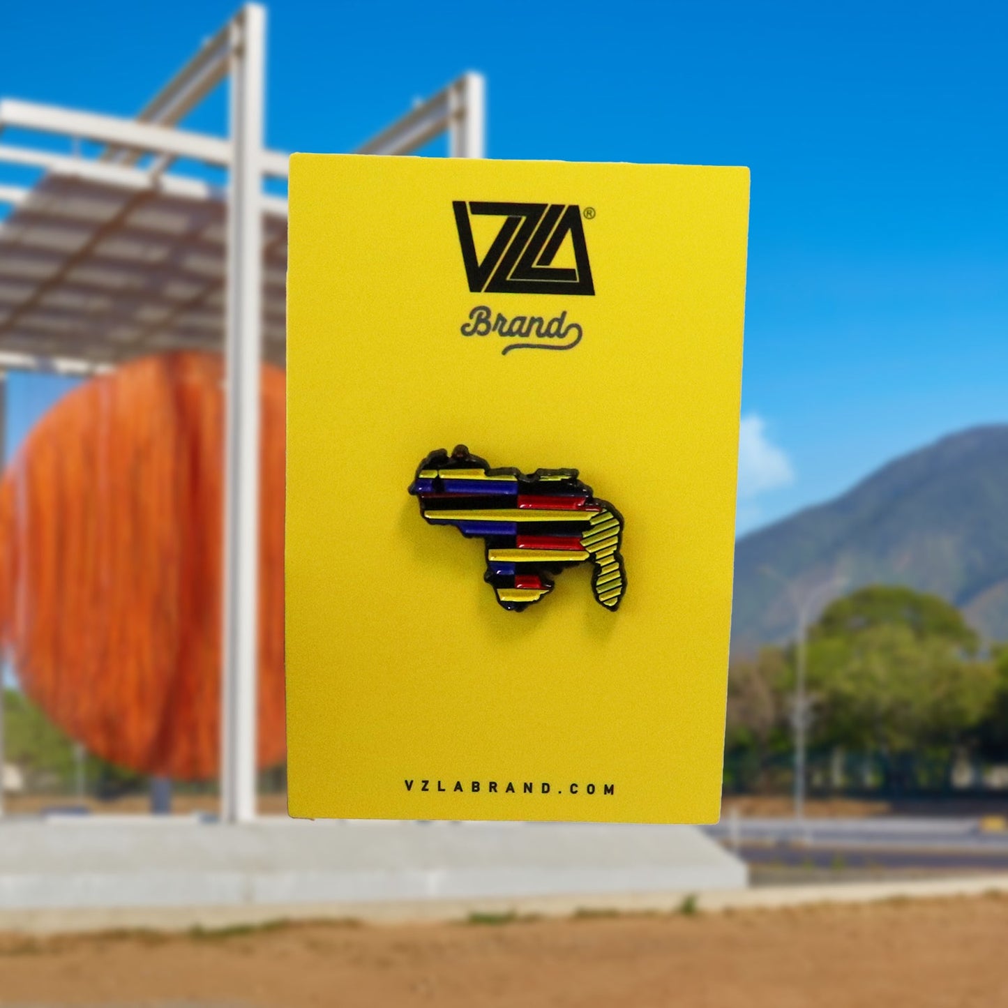 VZLA Mapa de Venezuela Pin