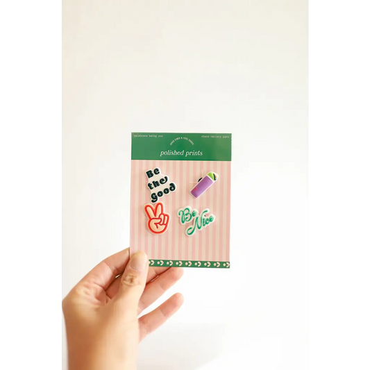 Vibey Clog Charm Set