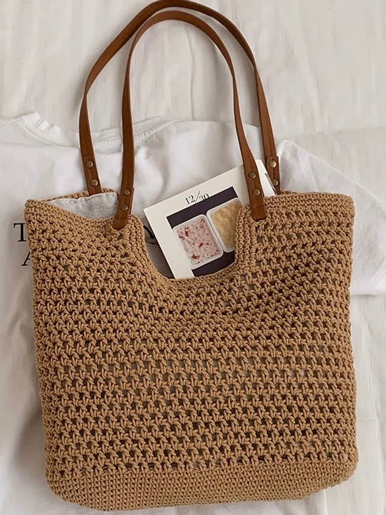 Woven Versatile Tote Bag