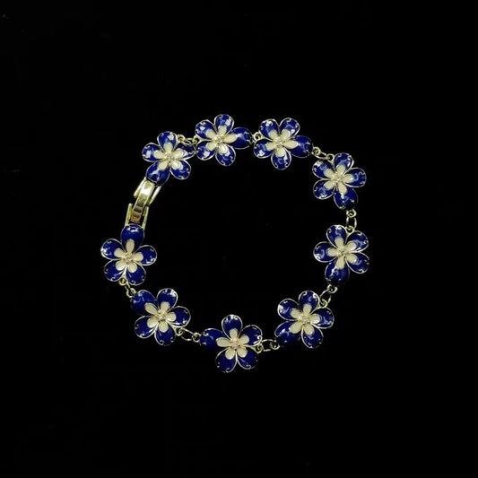 Vintage Small Peach Blossom Bracelet