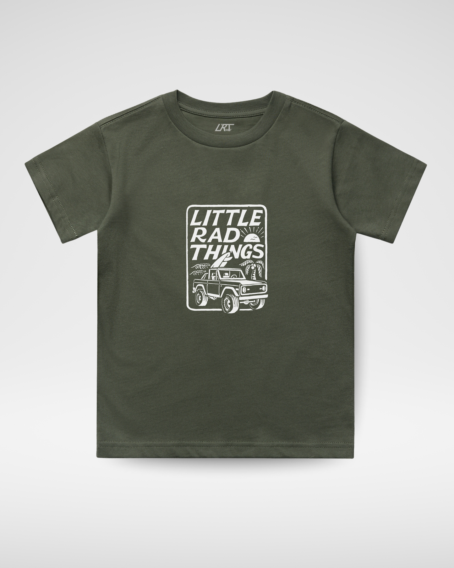 THE BRONCO LITTLE RAD THINGS TEE - OLIVE