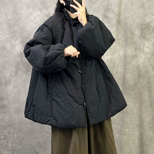 Thickened Warm Loose Large Size Cotton Coat
