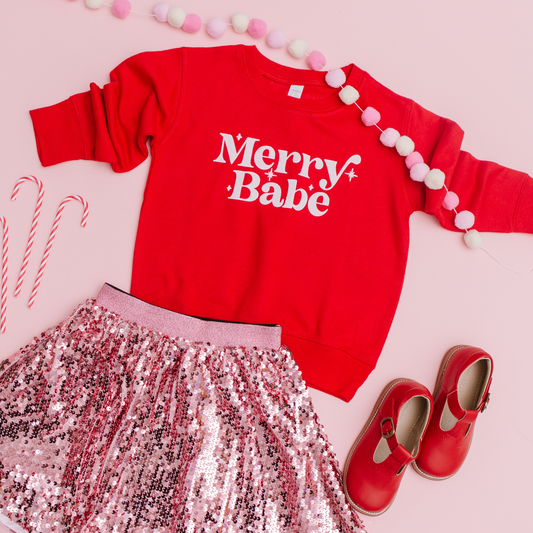 Merry Babe Sweatshirt