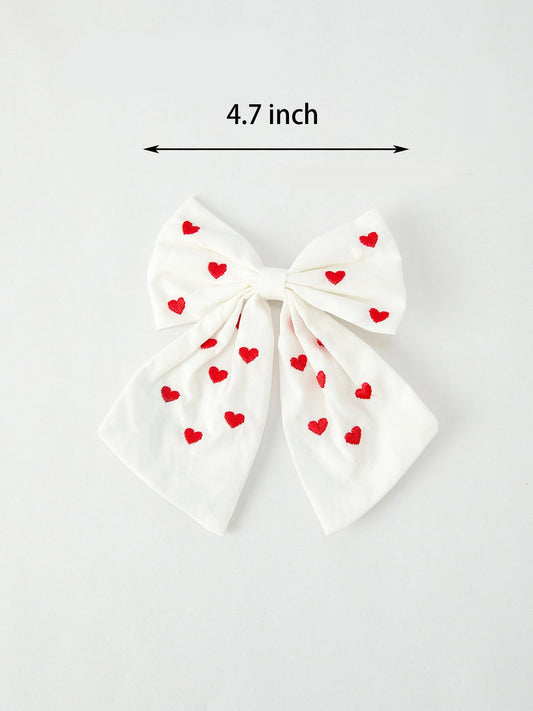 Valentine's Day Heart Girls Hairpin