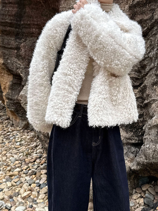 Lambswool Lapel Jacket