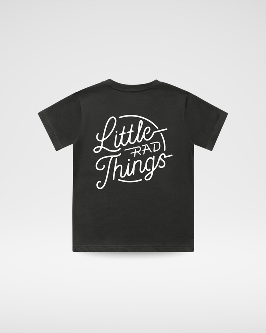 RAD CIRCLE LOGO TEE - SMOKE