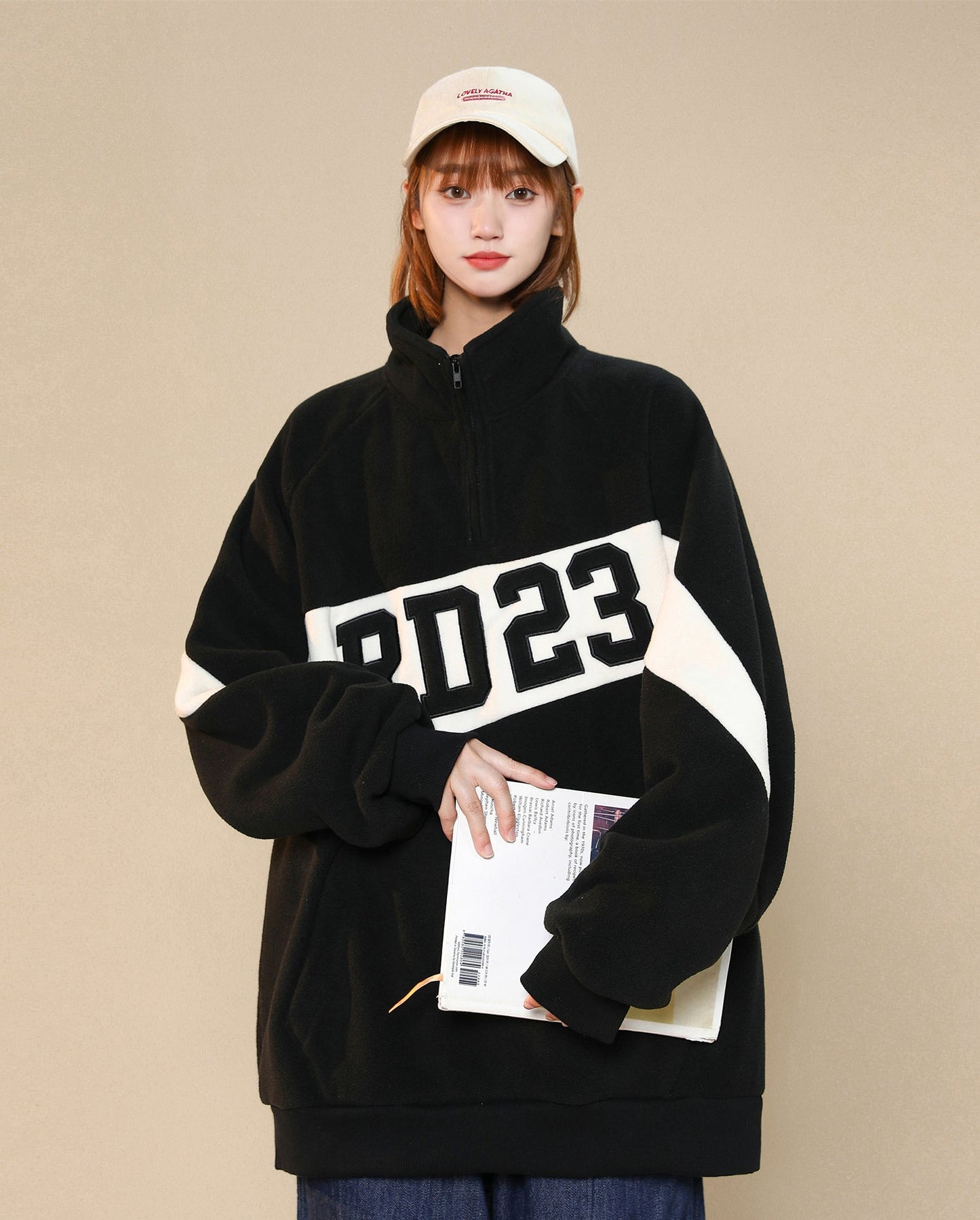 Women's RD23 Quarter Zip Up Sweatshirt