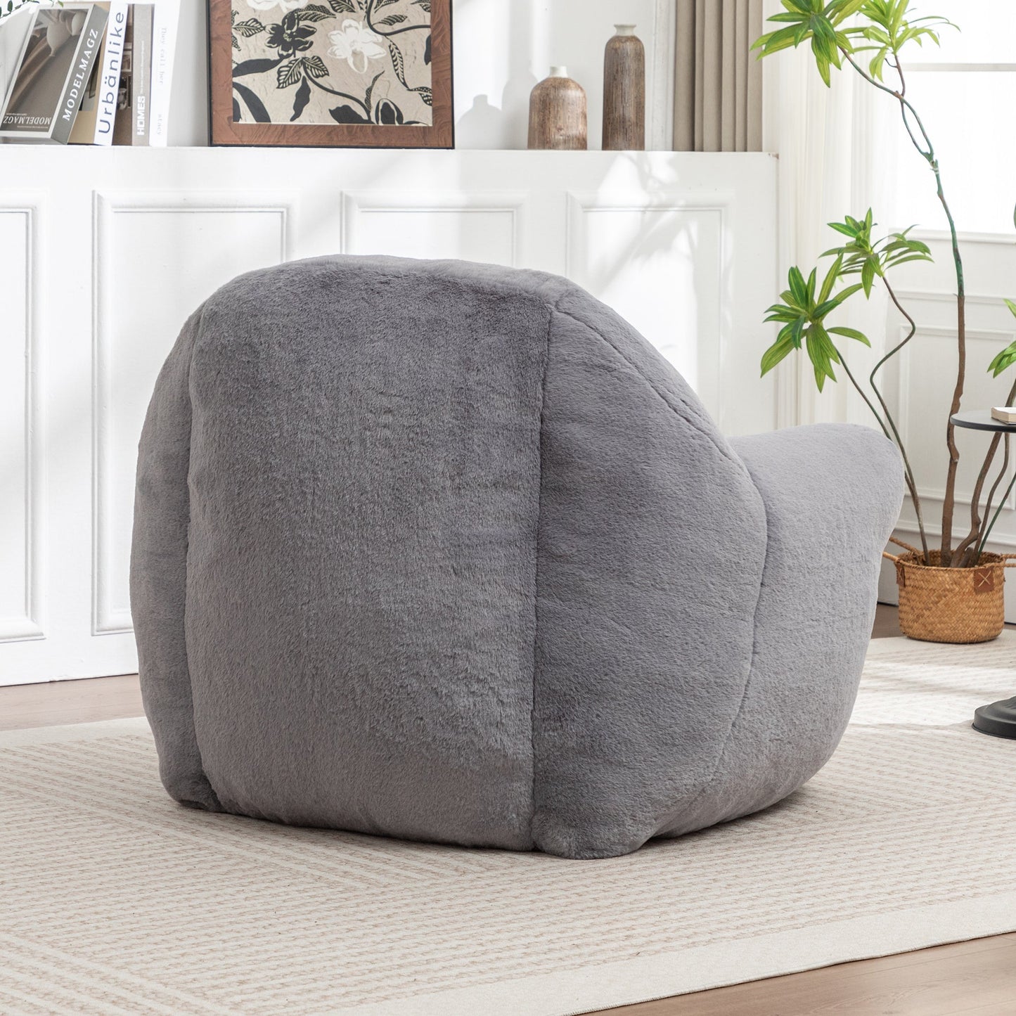 Bean Bag Chair Grey