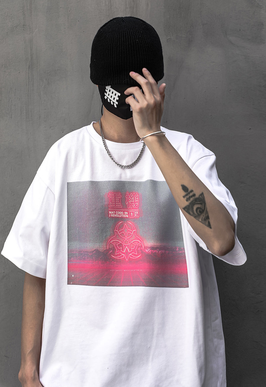 HiT19 Atom Bomb Faded Tee