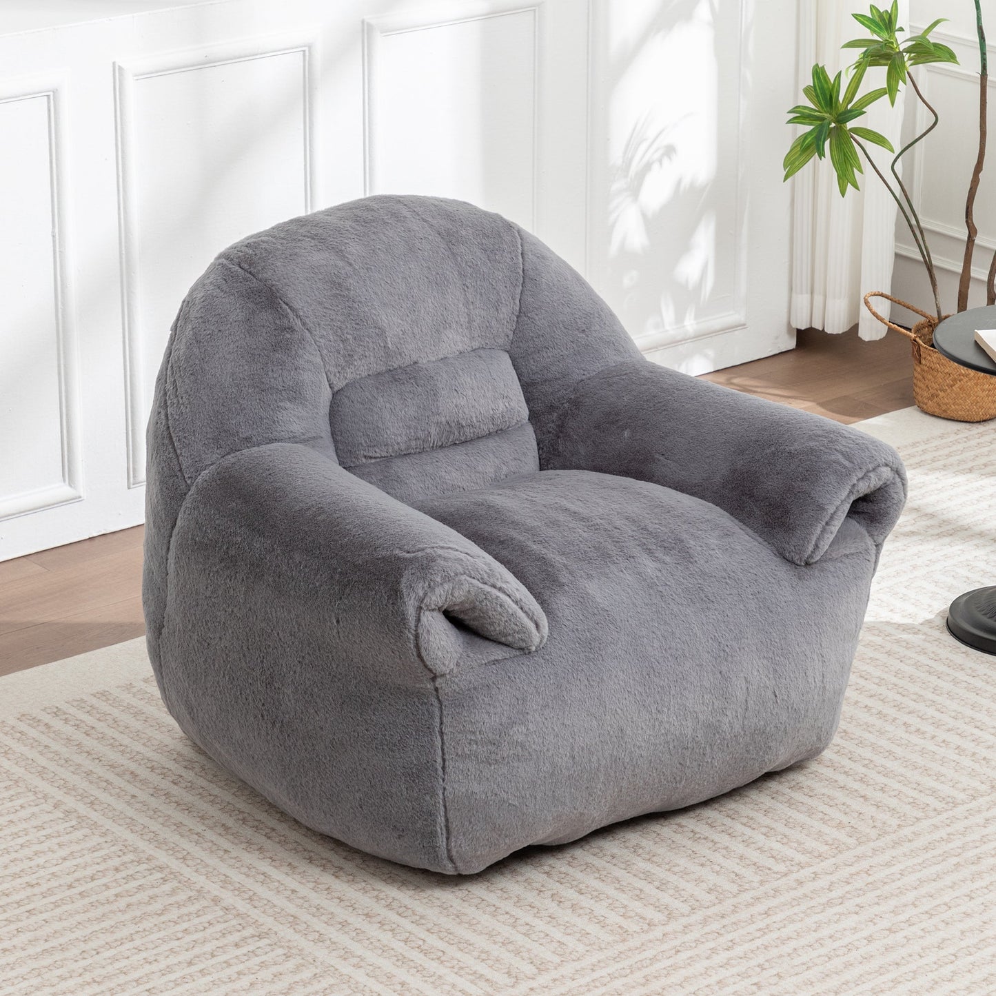 Bean Bag Chair Grey