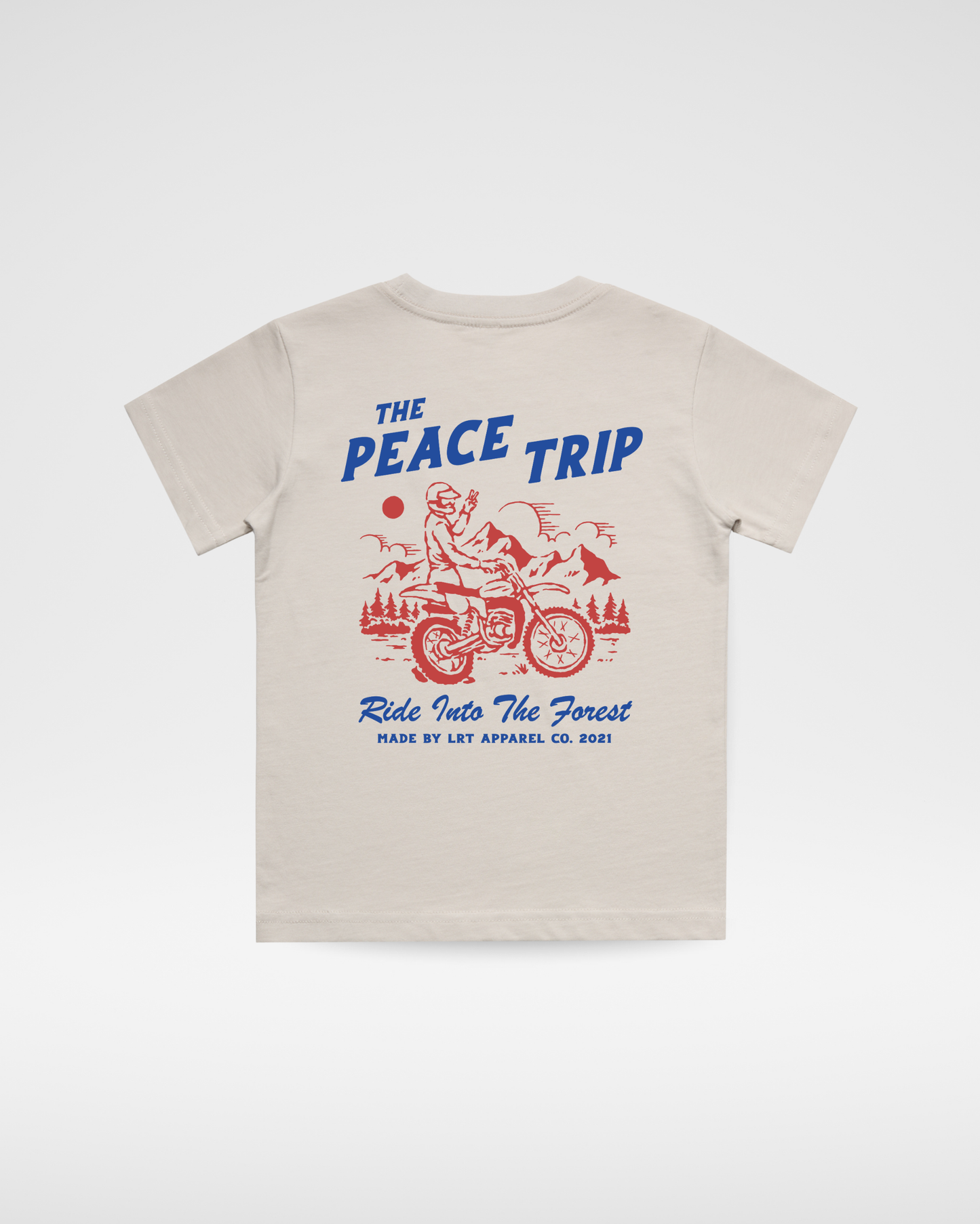THE PEACE TRIP TEE - VINTAGE CREAM