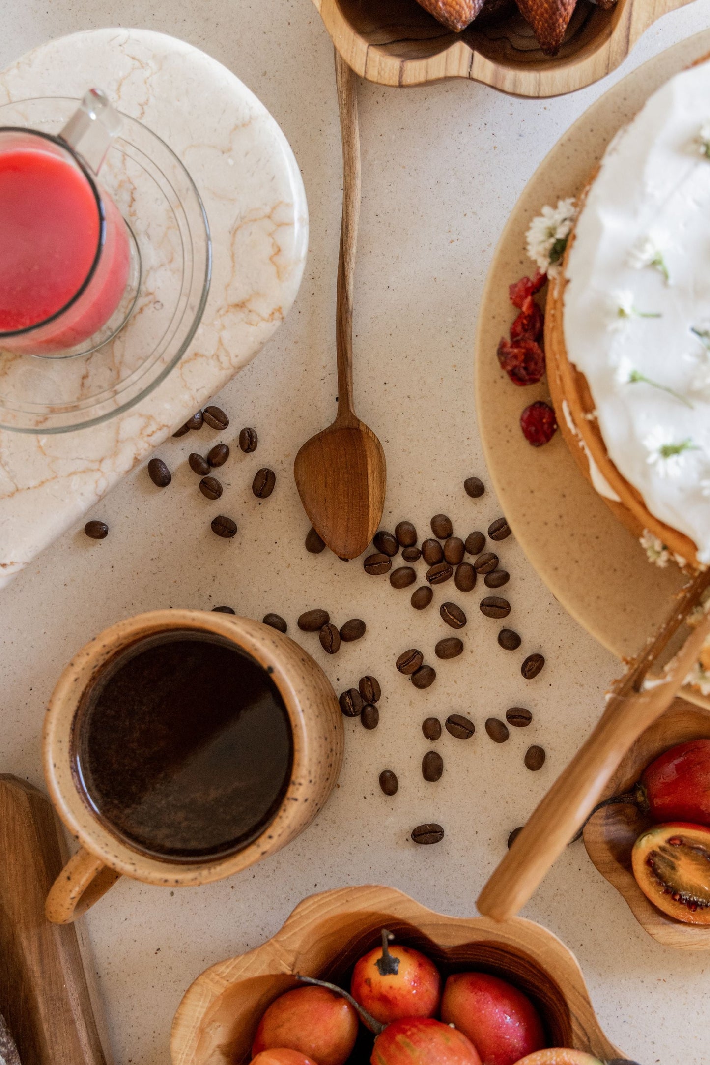 Teak Stirring Spoons