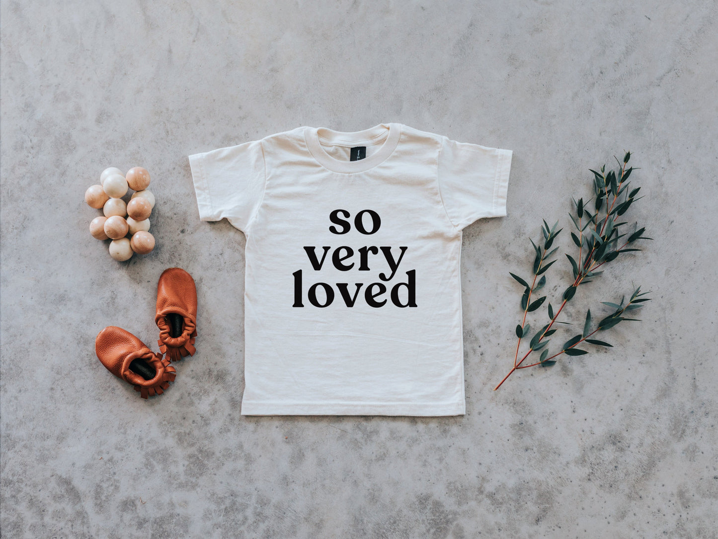 So Very Loved Organic Baby & Kids Tee
