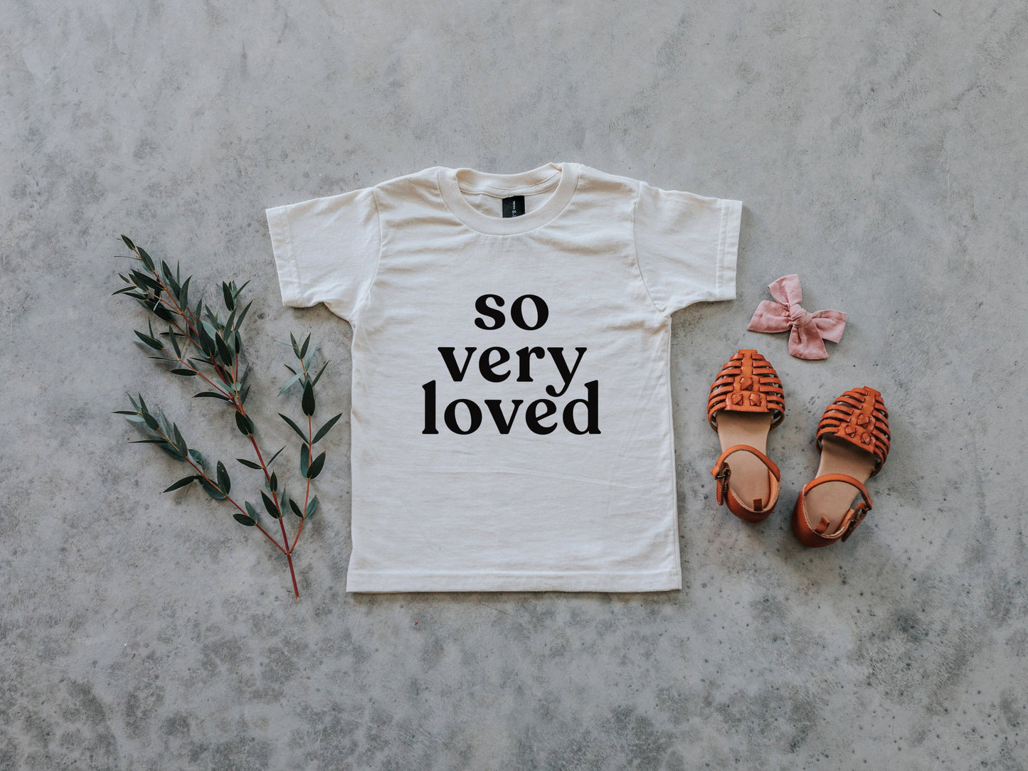 So Very Loved Organic Baby & Kids Tee