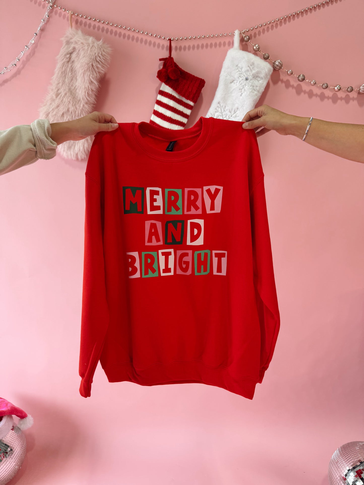 Merry & Bright Crewneck