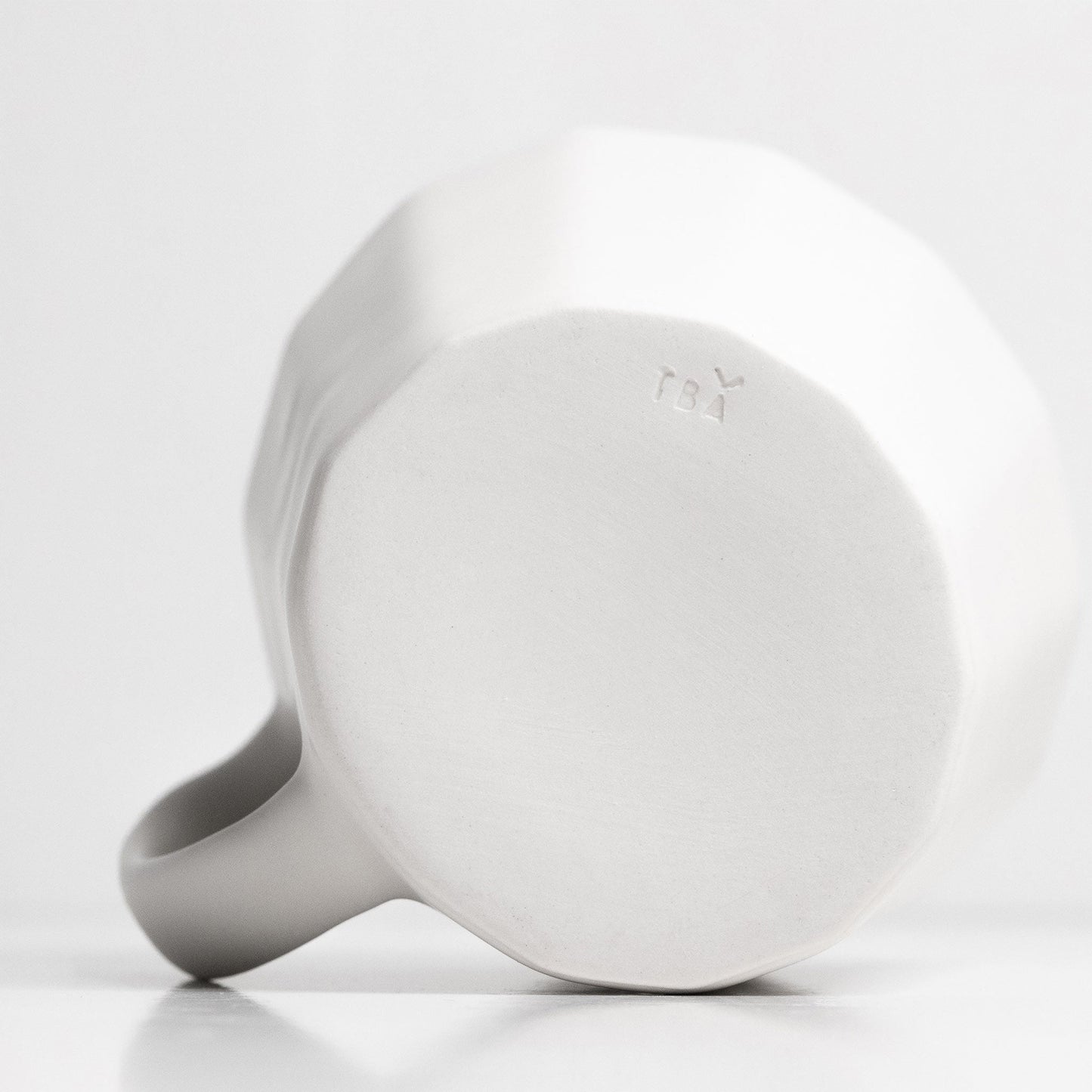 Monday Mug - Handmade Porcelain Coffee Cup