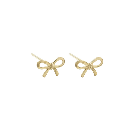 Sweet Petite Bow Studs