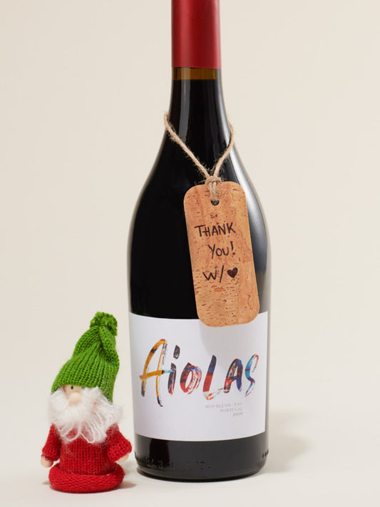 Rustic Cork Gift Tags (Set of 4)