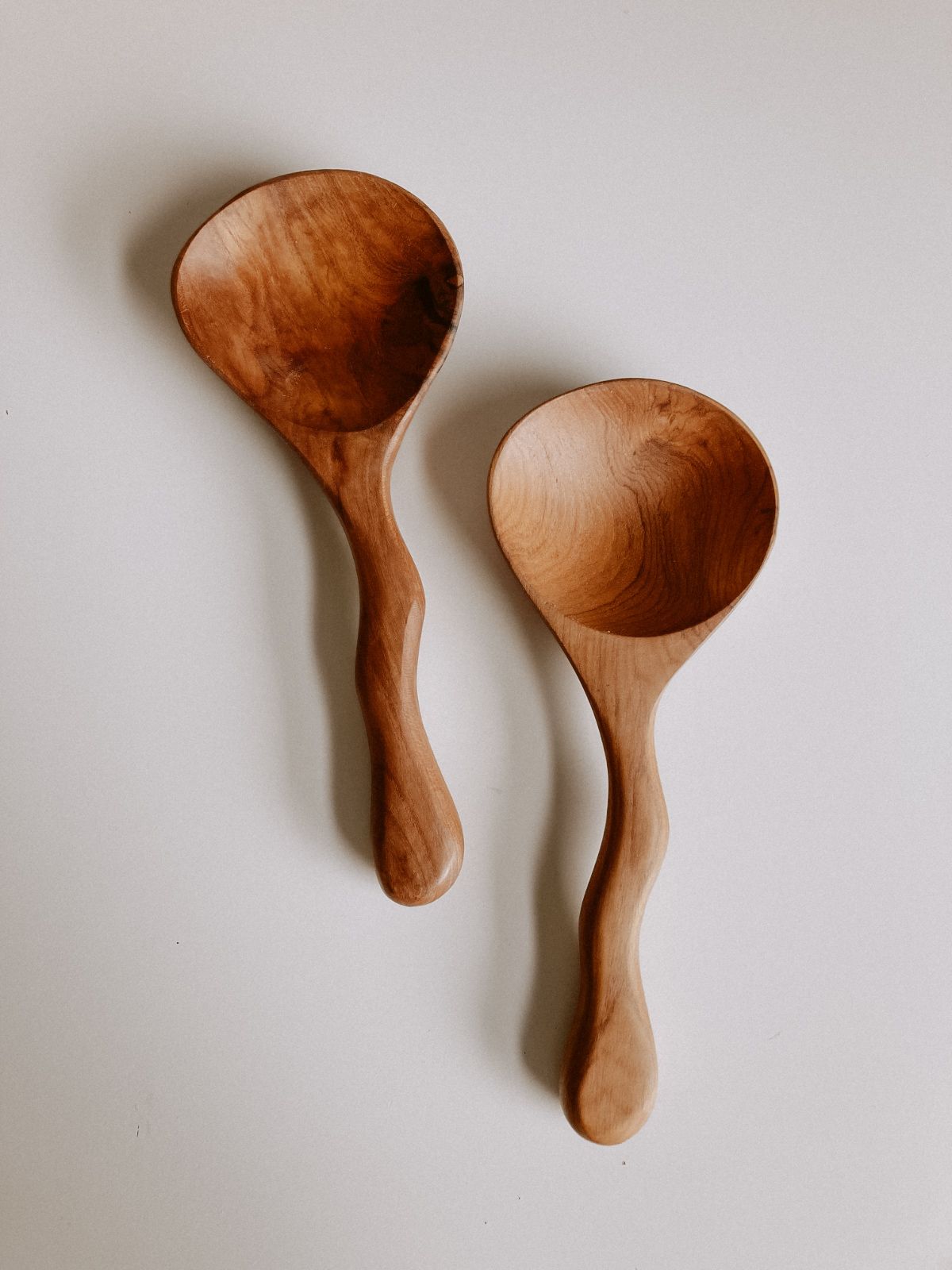 Teak Serving Spoon Set