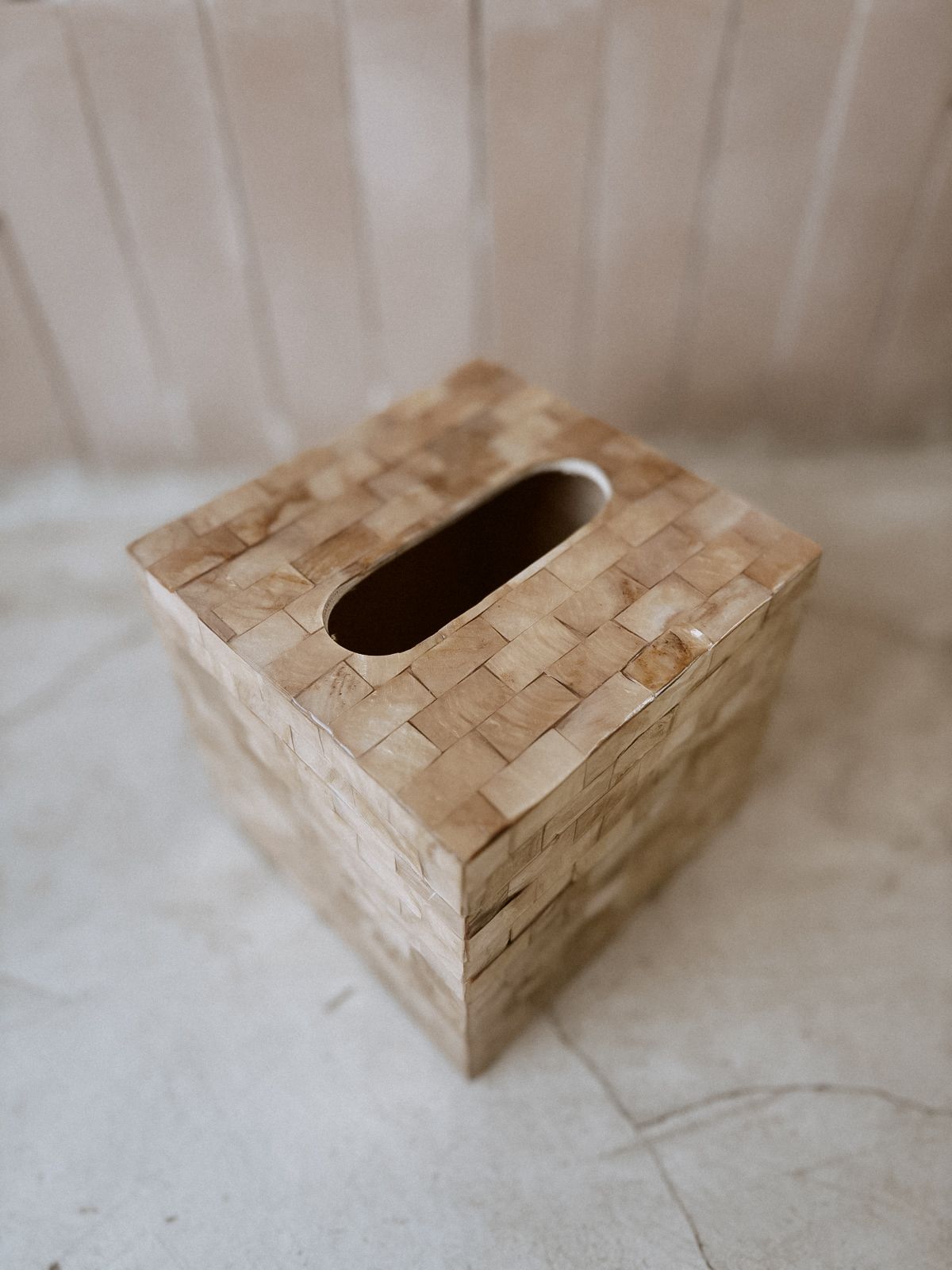 Wooden Tissue Box Cover