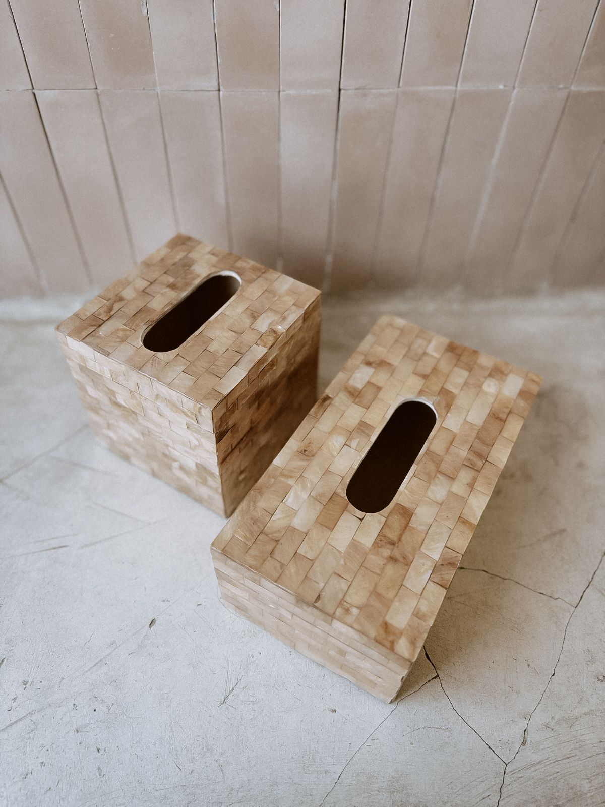 Wooden Tissue Box Cover