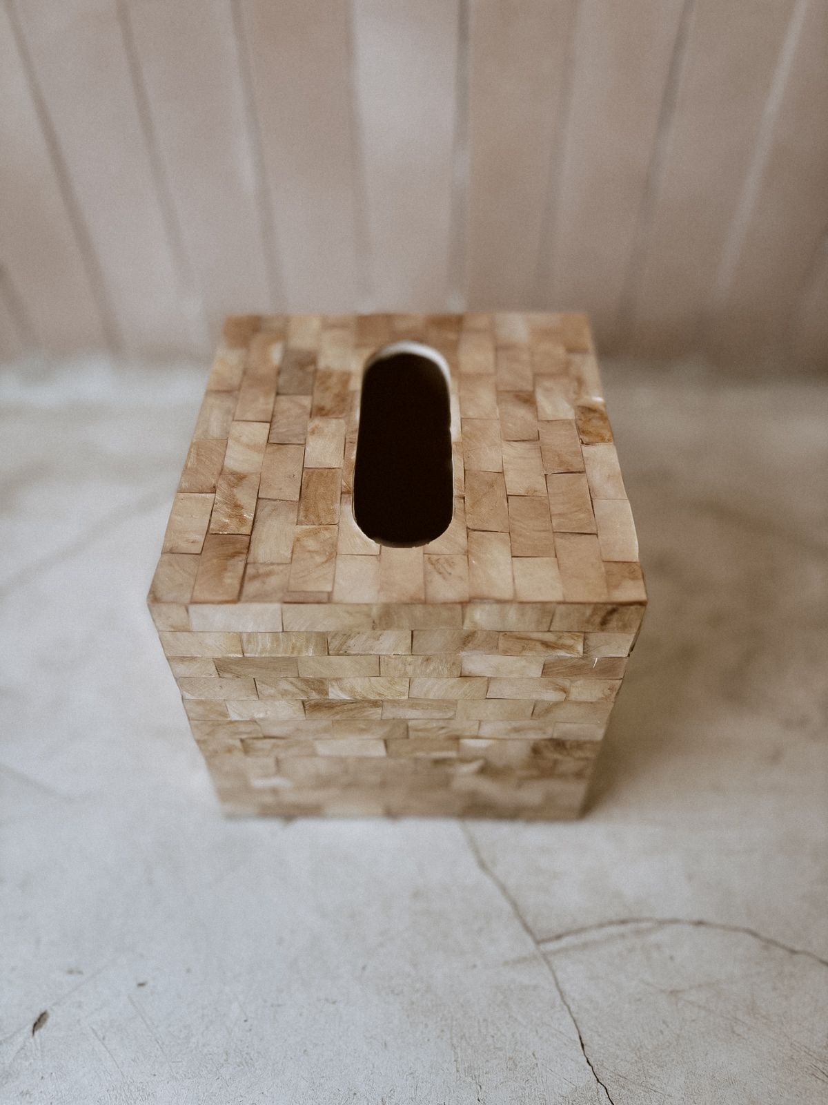 Wooden Tissue Box Cover