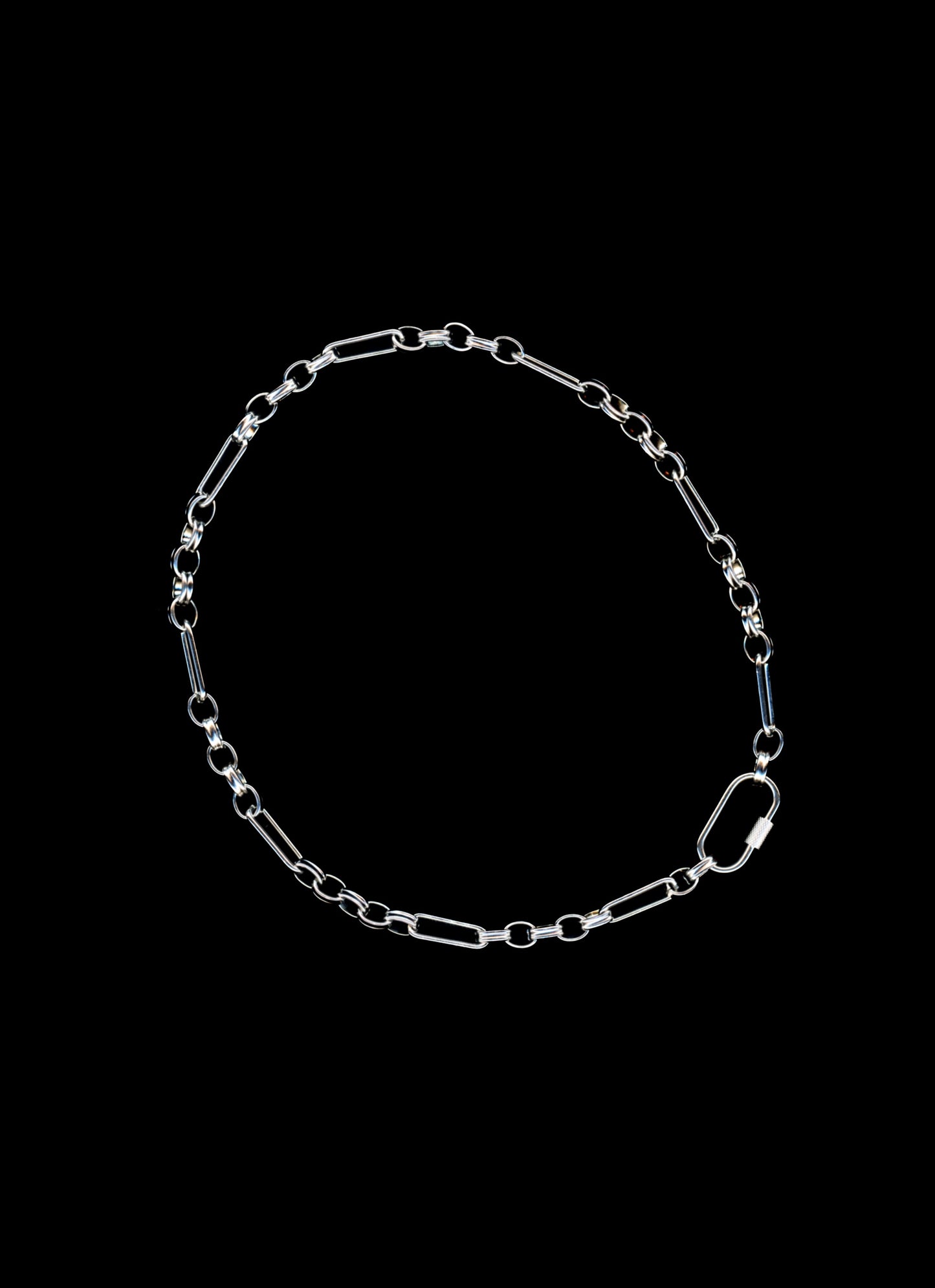 classic carabiner necklace