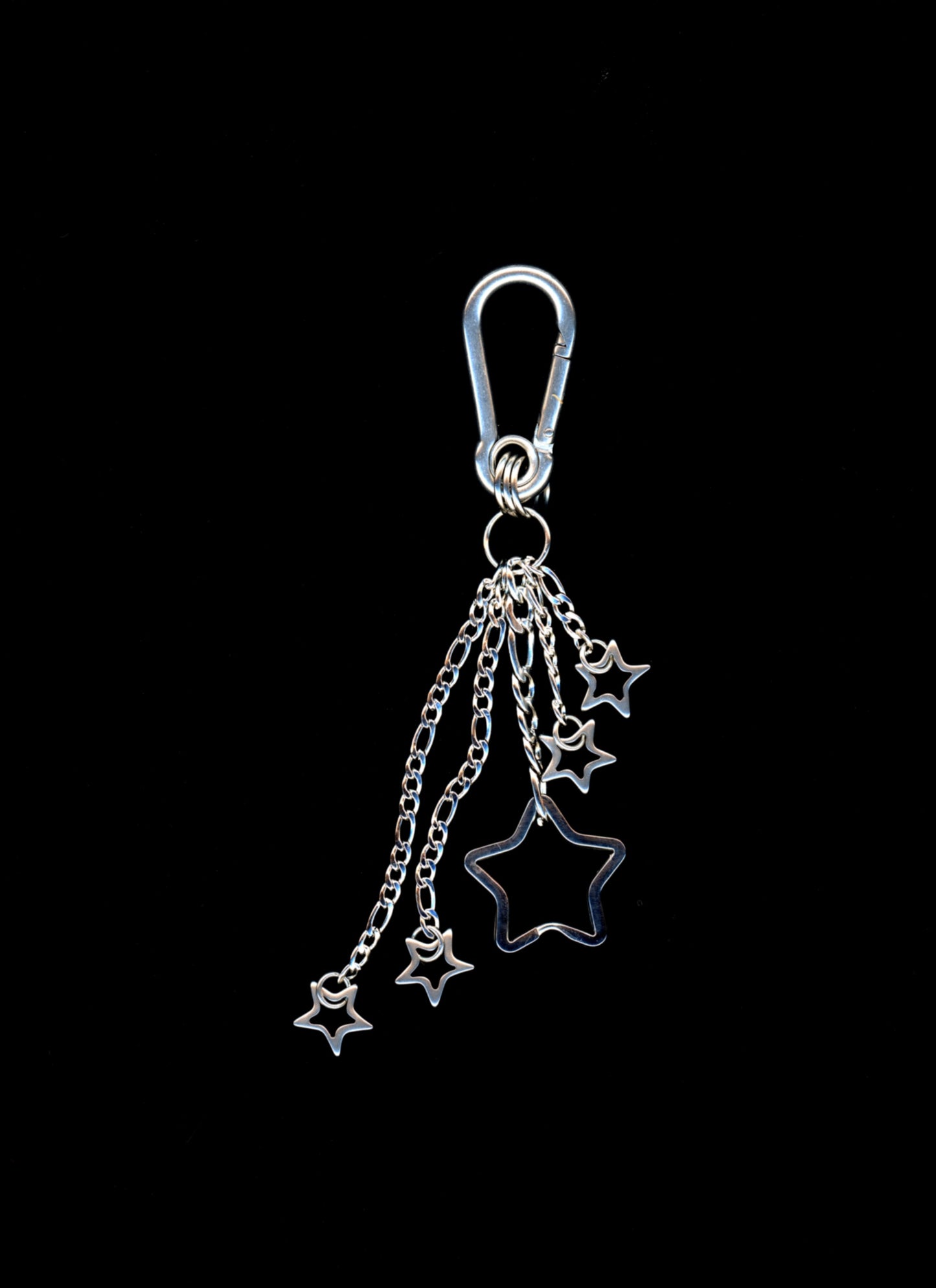 rockstar cascade carabiner keychain