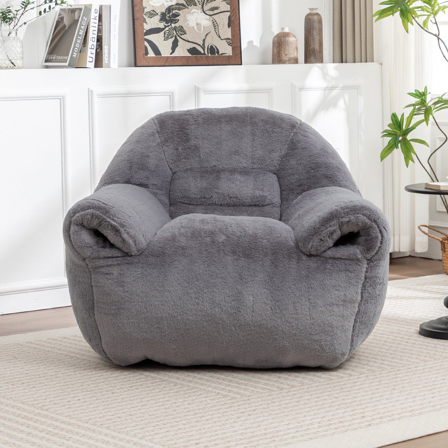 Bean Bag Chair Grey