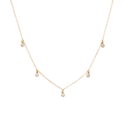 Sea Crystal Shaker Necklace