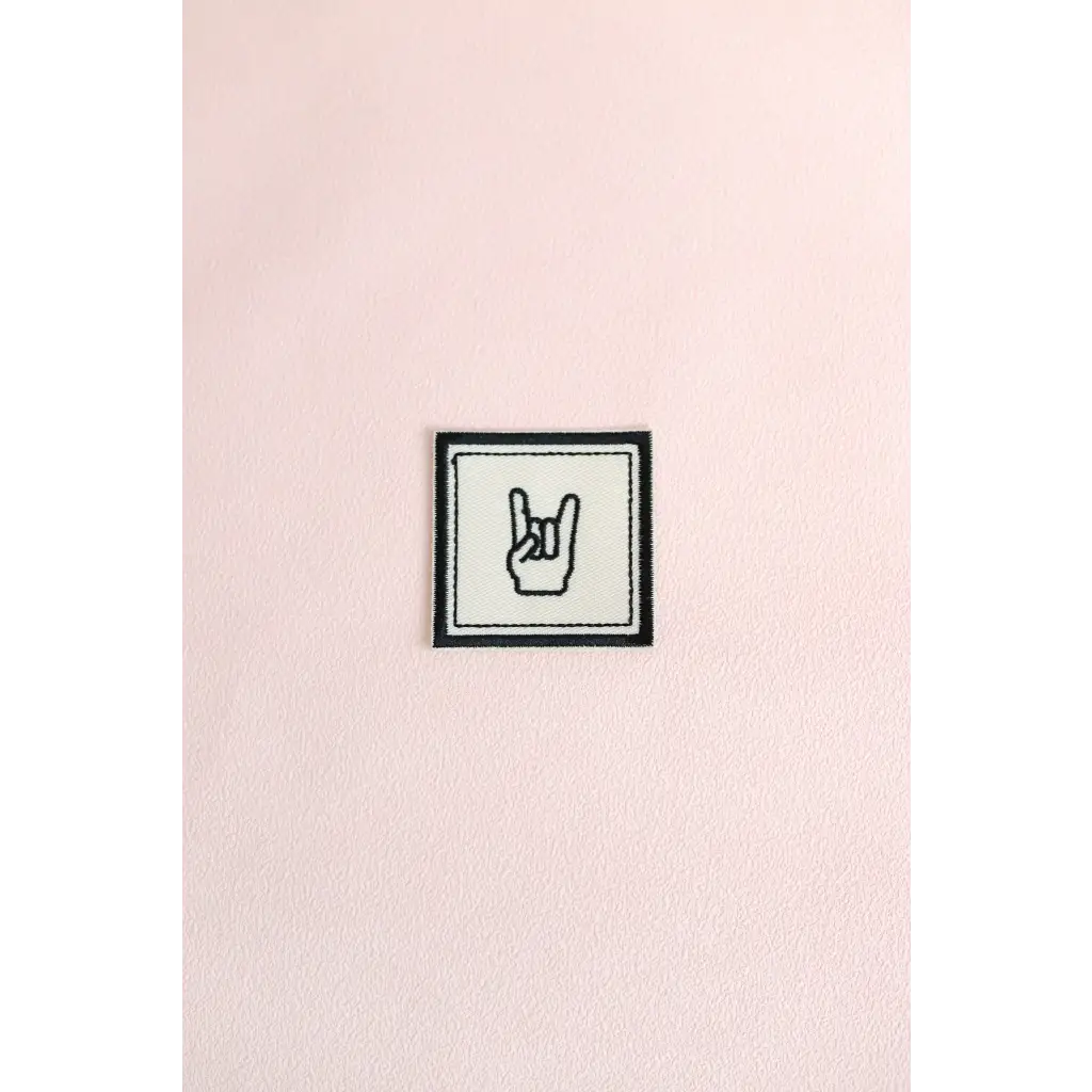Rock on Iron-on Patch