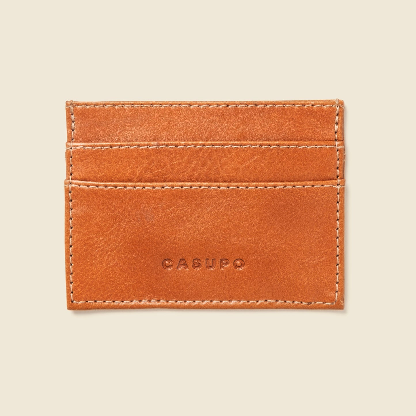 Slim Card Holder Wallet with RFID Protection - Natural