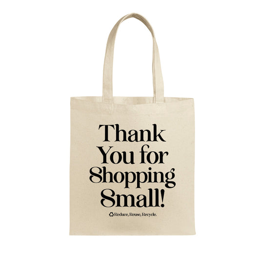 Thank You For Shopping Small Tote Bag