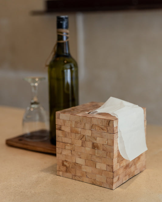 Wooden Tissue Box Cover